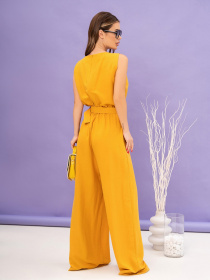 Комбінезон ISSA Plus модель 14064_mustard Фото