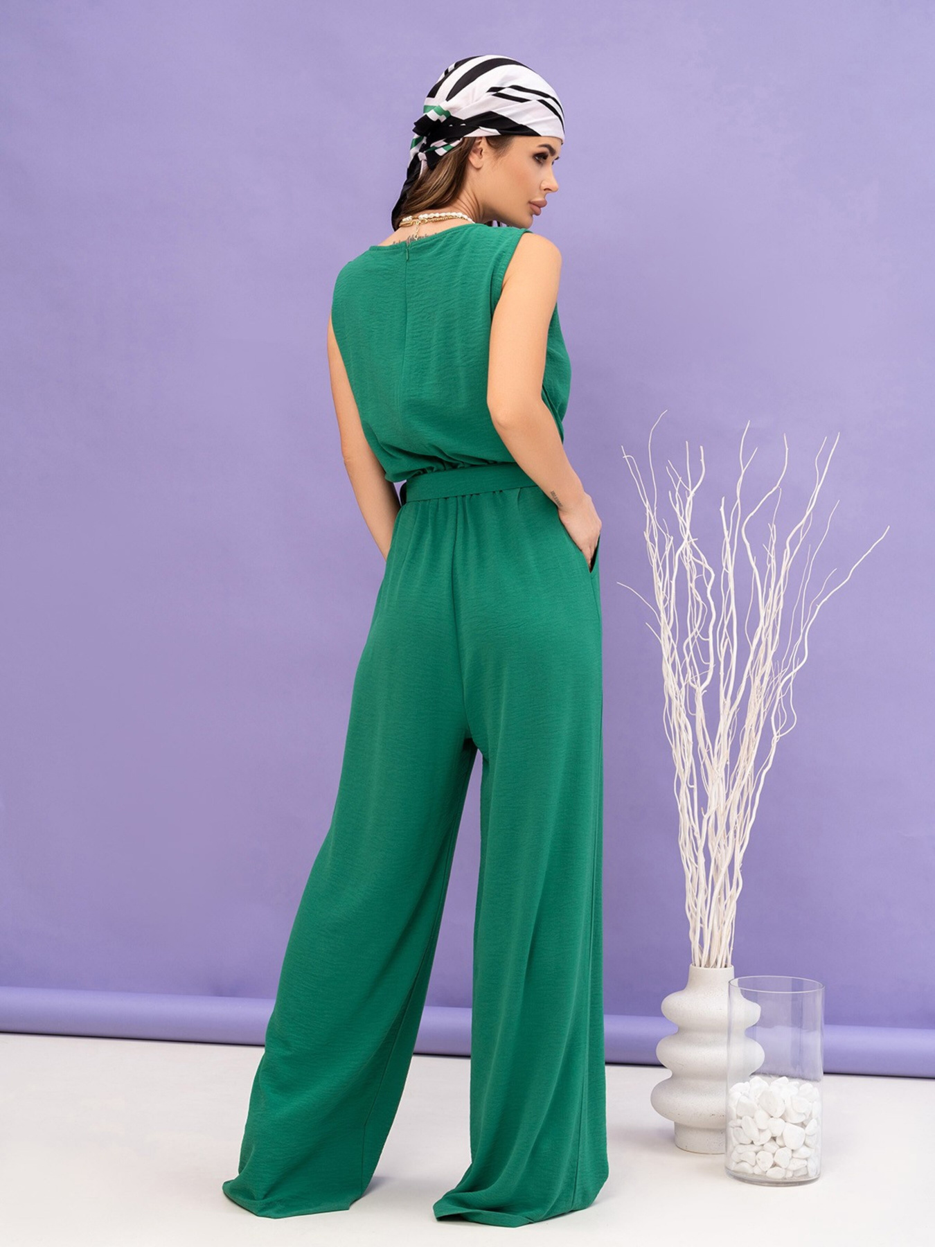 Комбінезон ISSA Plus модель 14064_green Фото