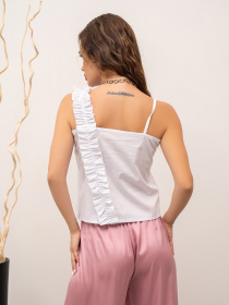 Майка ISSA Plus модель 14084_white Фото