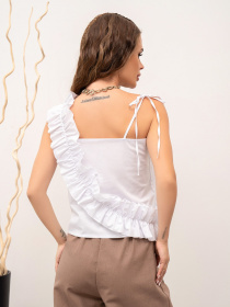 Майка ISSA Plus модель 14090_white Фото