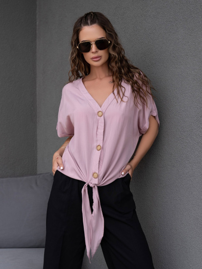 Блуза ISSA Plus модель WN20-494_lilac - фото