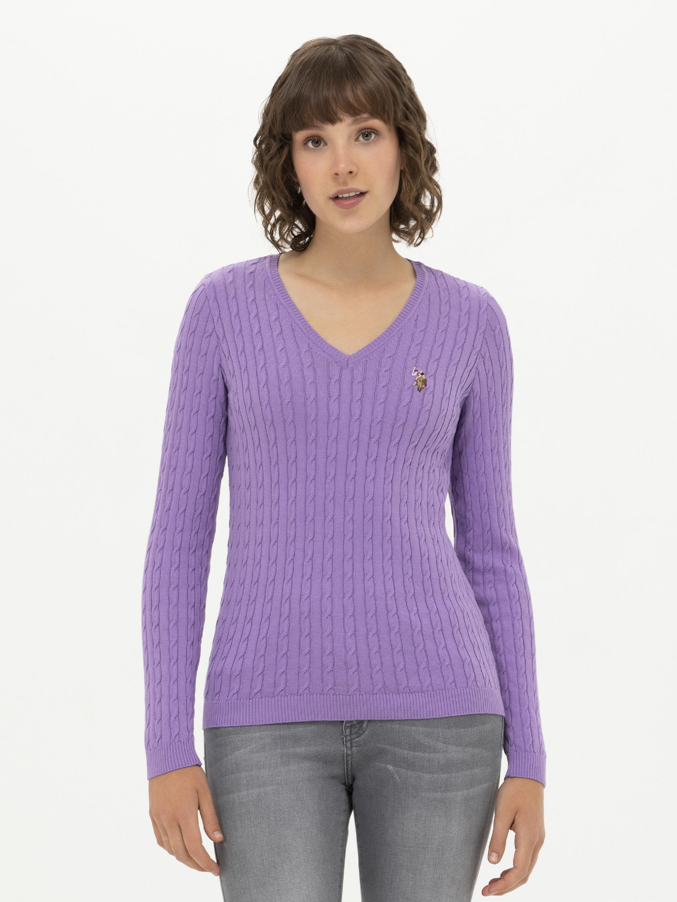 Джемпер US Polo модель G082SZ0TK.000.1430184.VR034 Фото