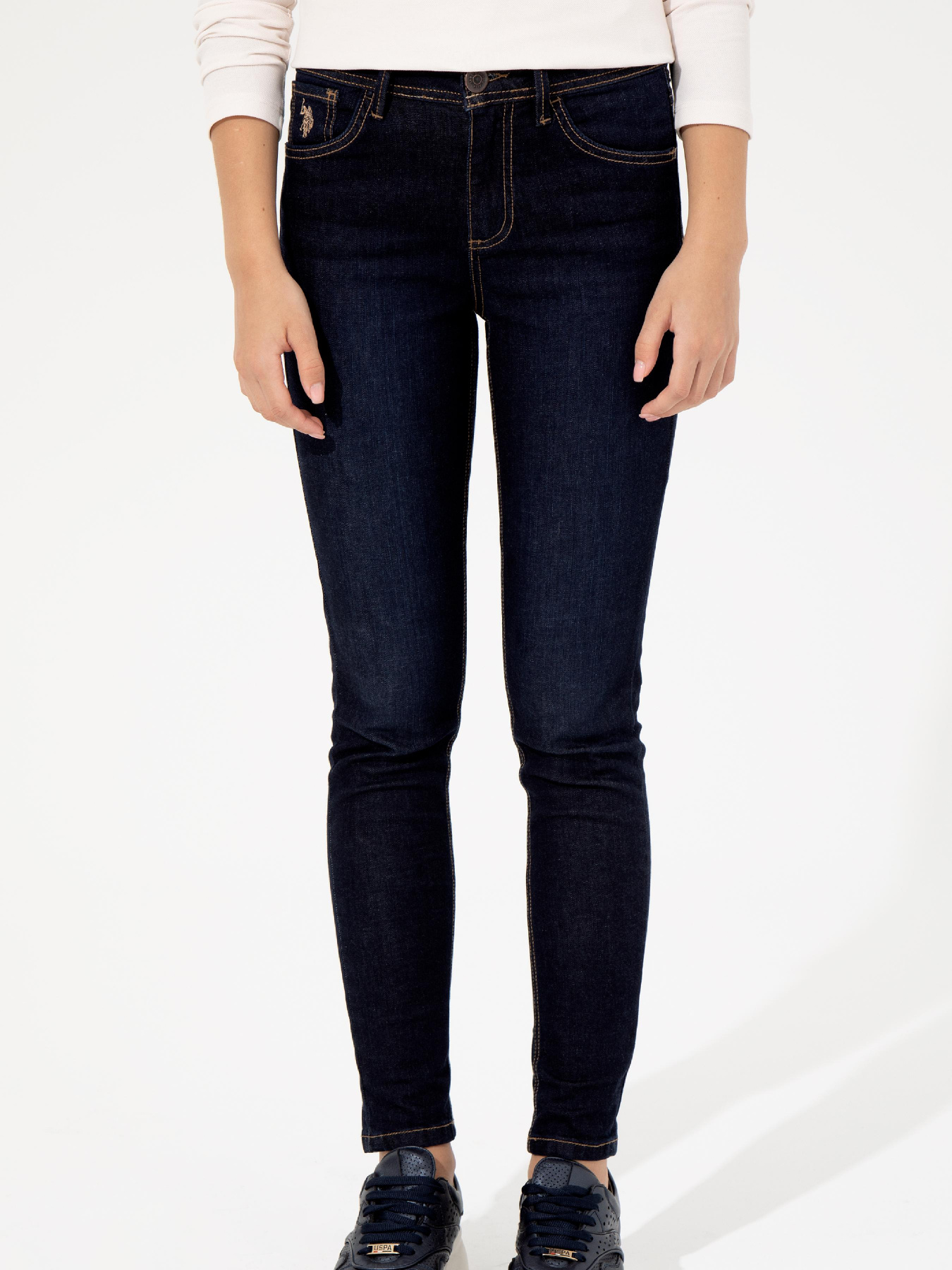 Скинни джинсы US Polo модель G082SZ080.000.1530343.DN0023 Фото