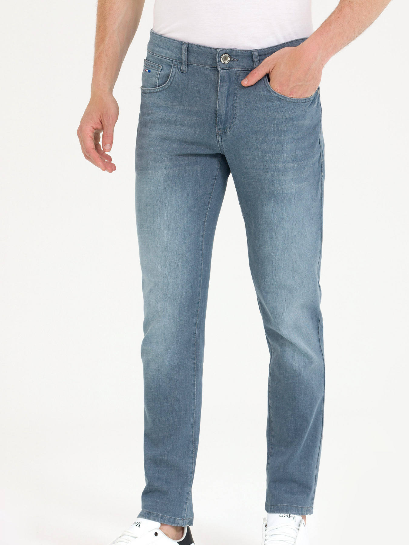 Зауженные джинсы US Polo модель G081SZ080.000.1603858.VR024 Фото