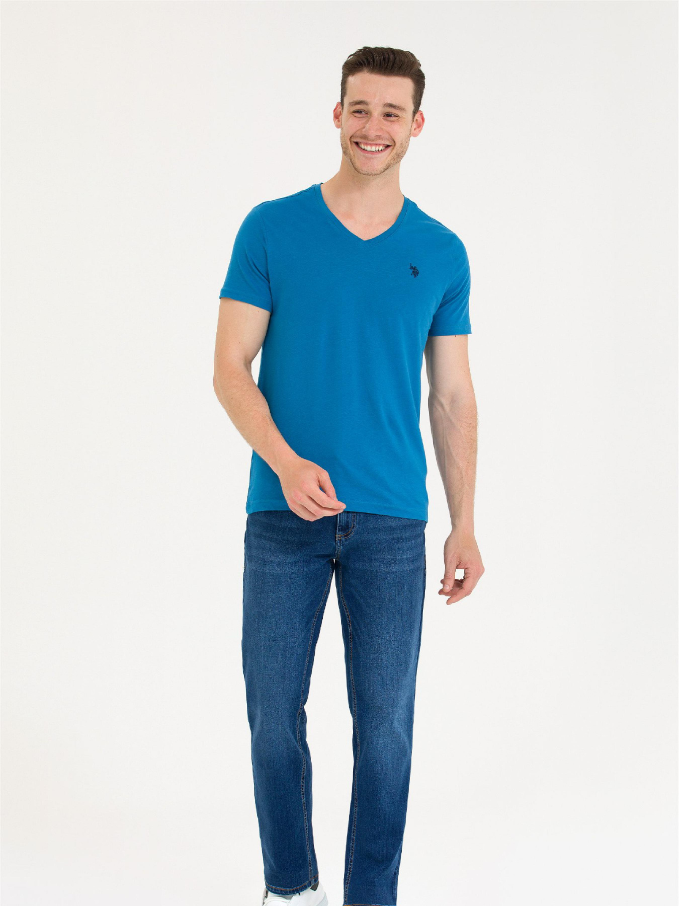 Прямые джинсы US Polo модель G081SZ080.000.1583541.DN0022 Фото