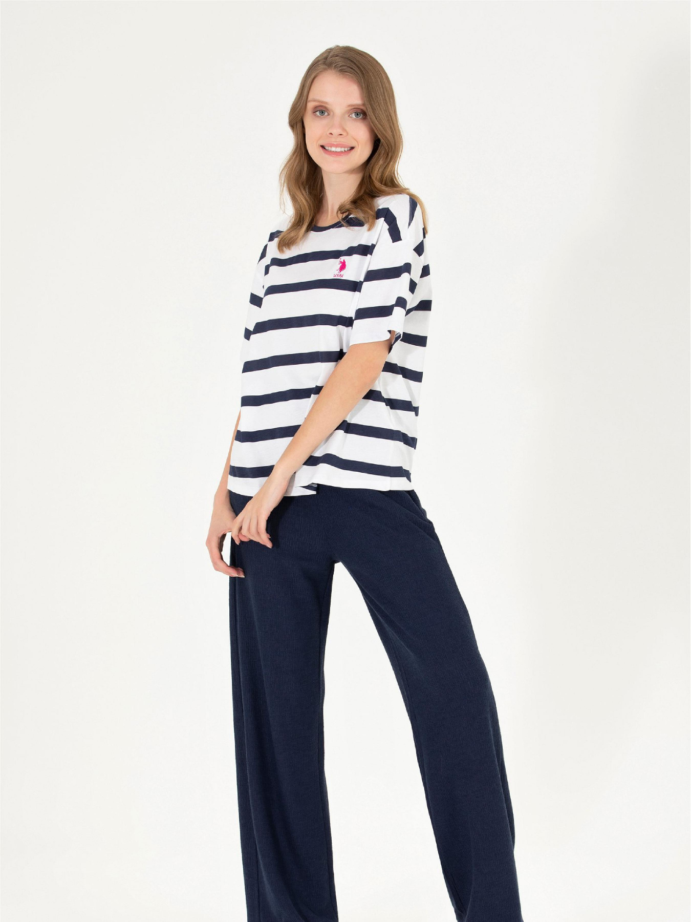 Брюки палаццо US Polo модель G082SZ0OP.000.1578065.VR033 Фото