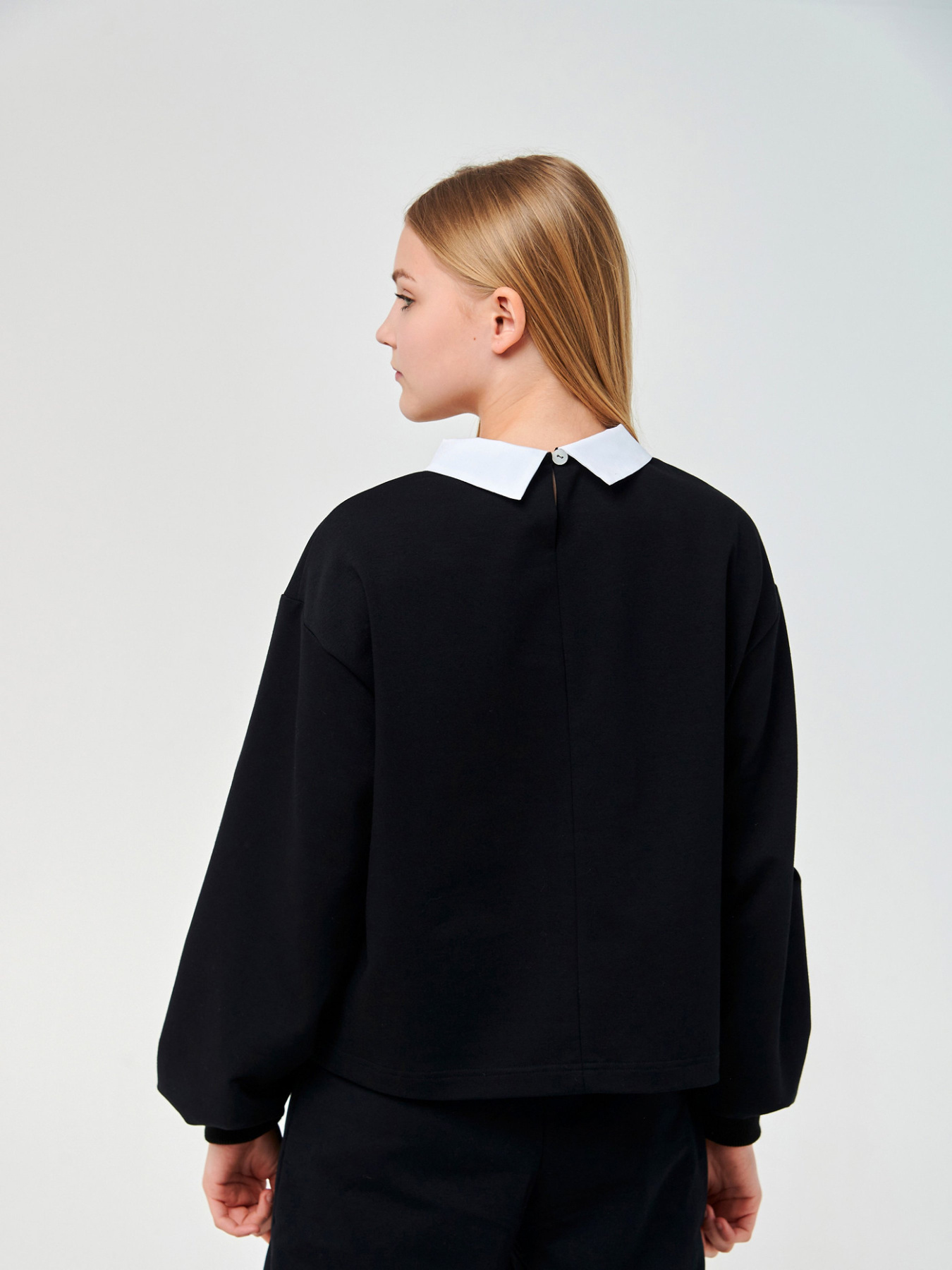 Свитшот SMIL модель smil_116591-cernyj Фото