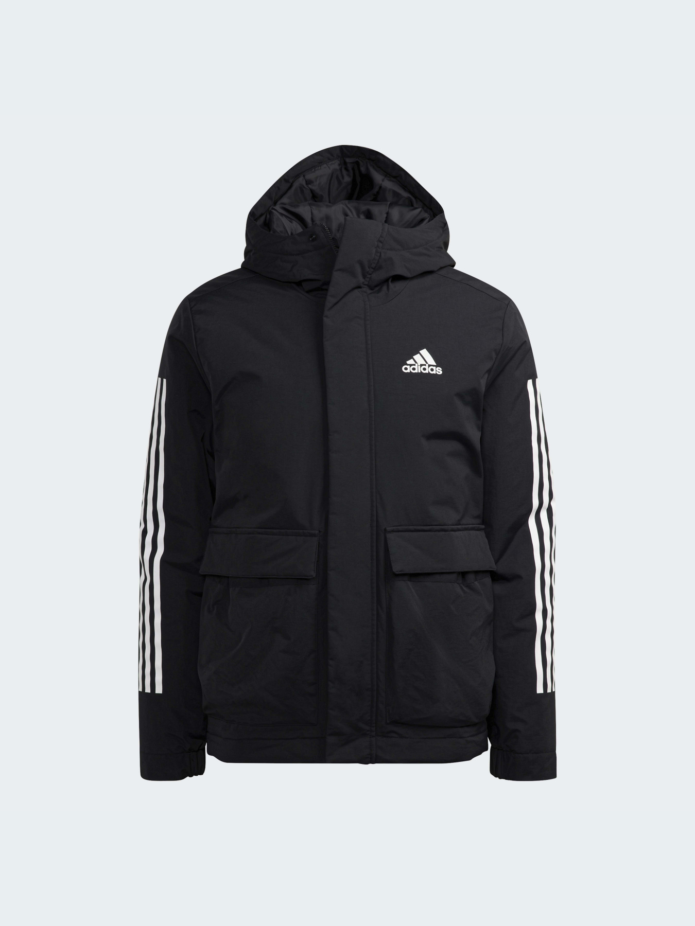 Зимняя куртка Adidas 3 Stripes модель GT1688 Фото