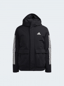 Зимняя куртка Adidas 3 Stripes модель GT1688 Фото