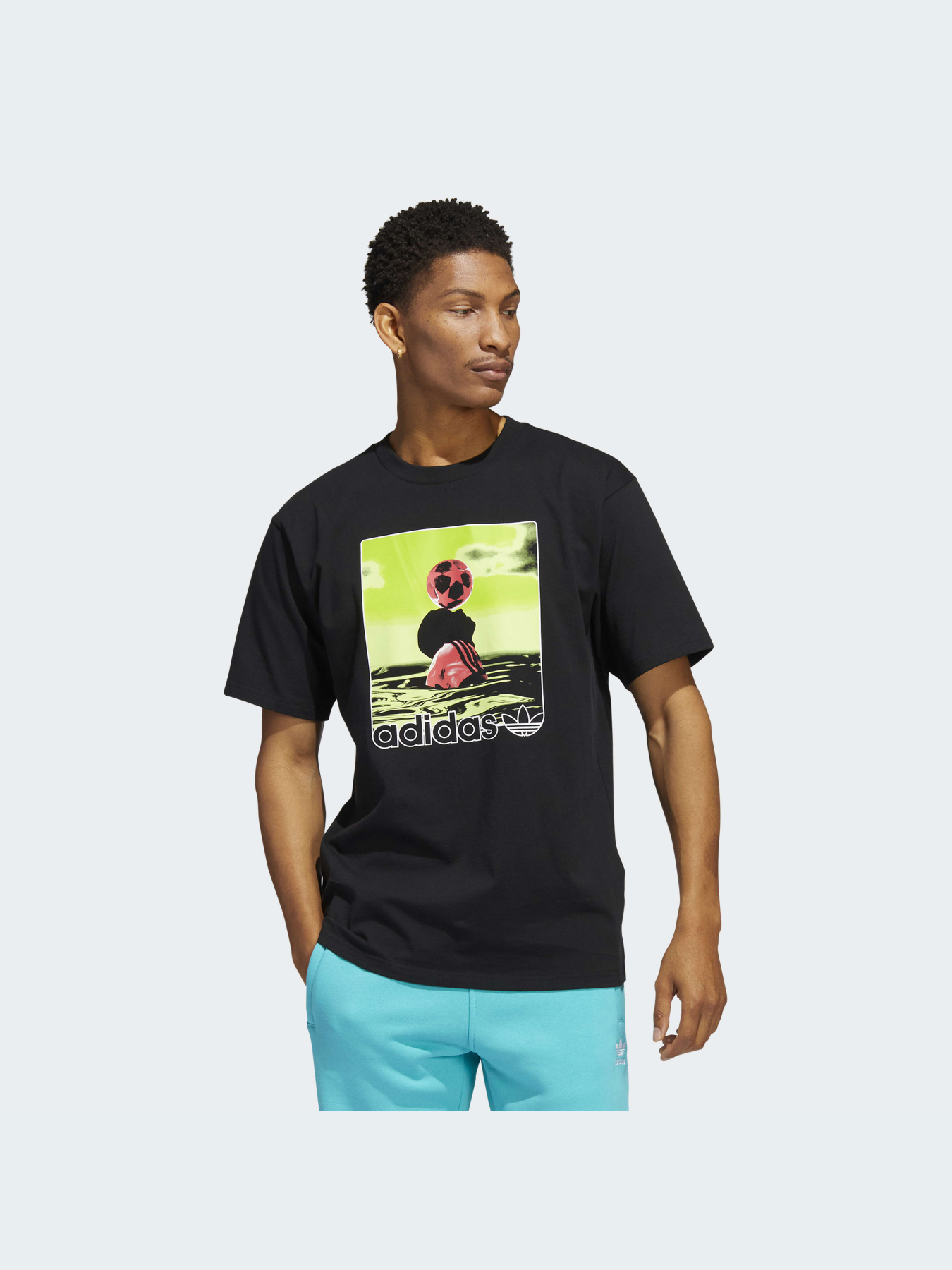 Футболка Adidas Graphics модель HC2128 Фото