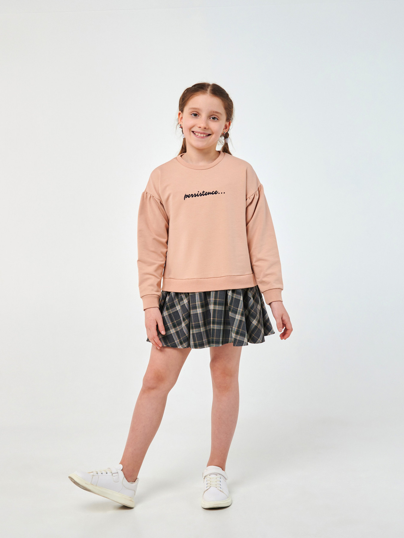 Платье мини SMIL модель smil_120363-bezevyj Фото