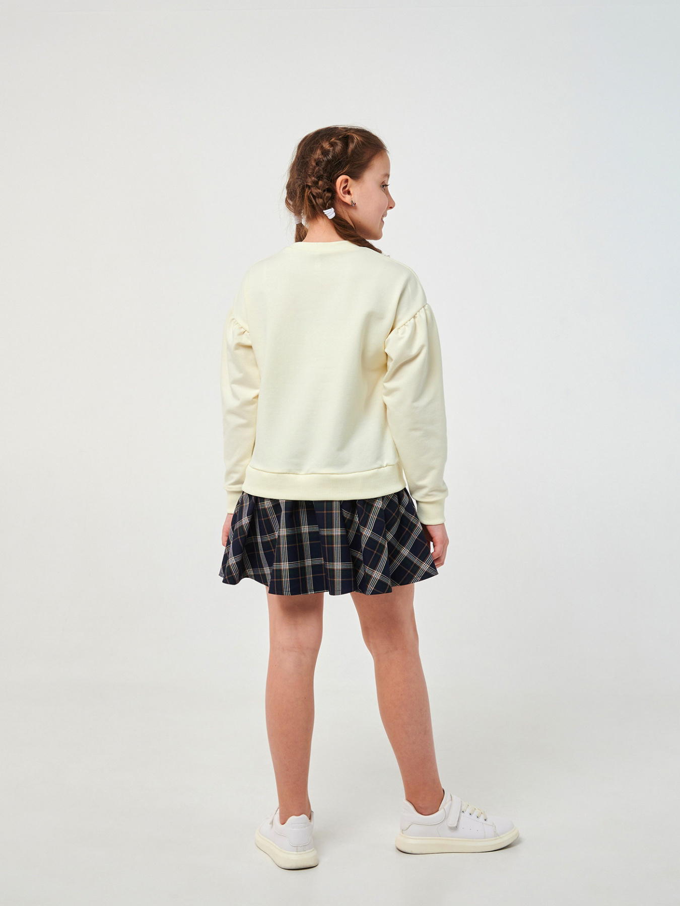 Платье мини SMIL модель smil_120363-molocnyj Фото