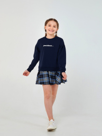 Платье мини SMIL модель smil_120363-temno-sinij Фото