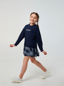 Сукня міні SMIL модель smil_120363-temno-sinij Фото