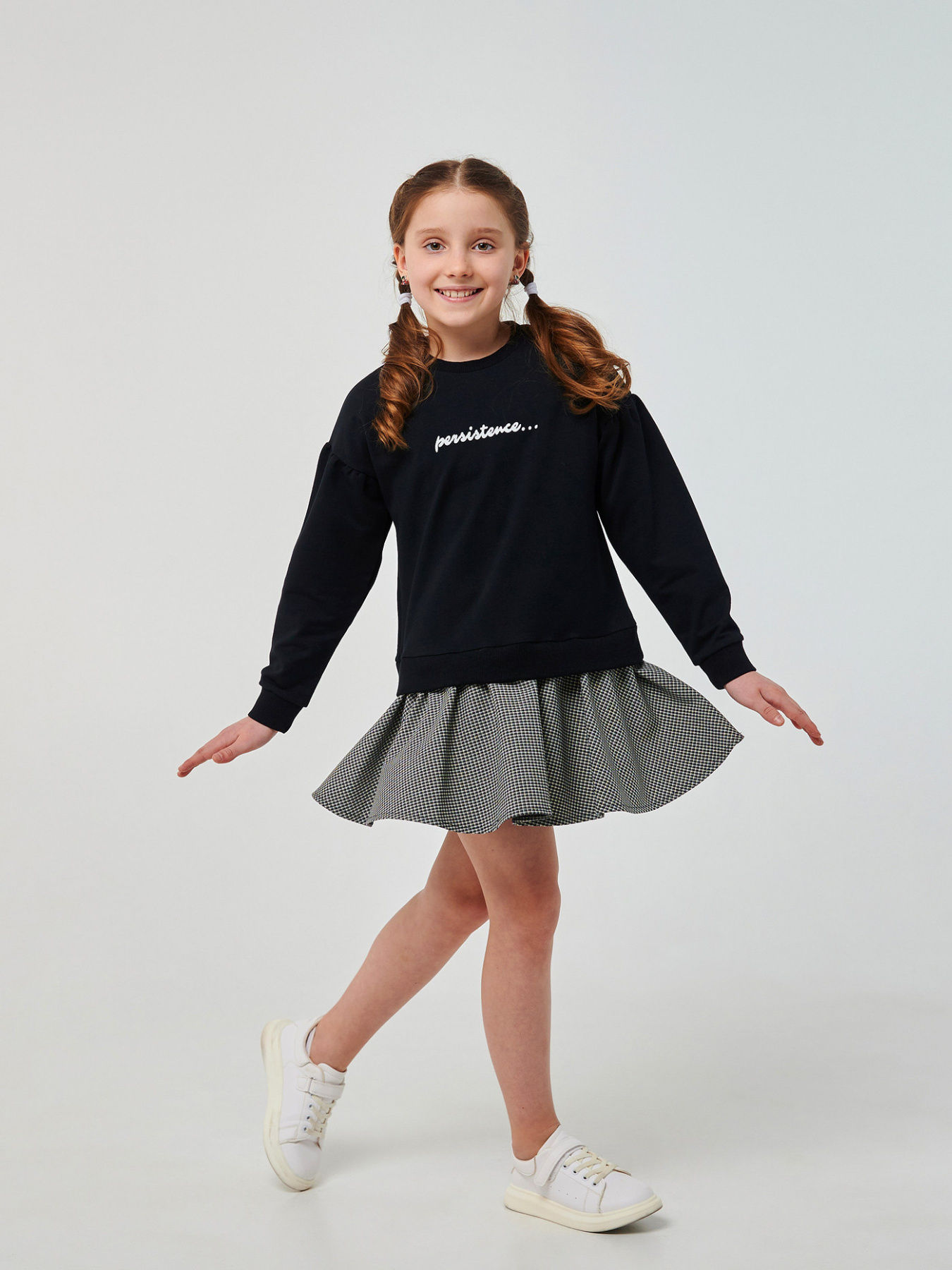 Платье мини SMIL модель smil_120363-cernyj Фото