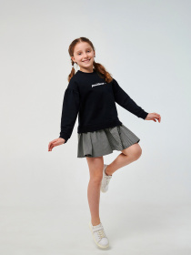 Платье мини SMIL модель smil_120363-cernyj Фото