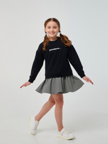 Сукня міні SMIL модель smil_120363-cernyj Фото