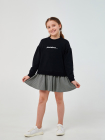 Сукня міні SMIL модель smil_120363-cernyj Фото