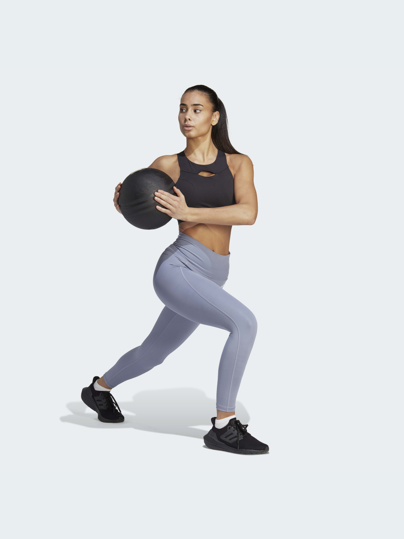 Спортивные леггинсы Adidas модель HR5442 Спортивные леггинсы Adidas модель HR5442 Фото