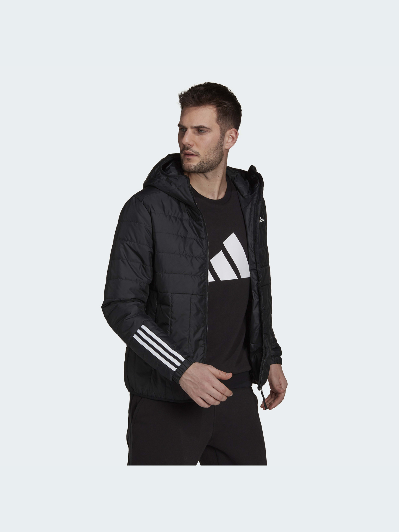 Демісезонна куртка Adidas 3 Stripes модель GT1681 Демісезонна куртка Adidas 3 Stripes модель GT1681 Фото