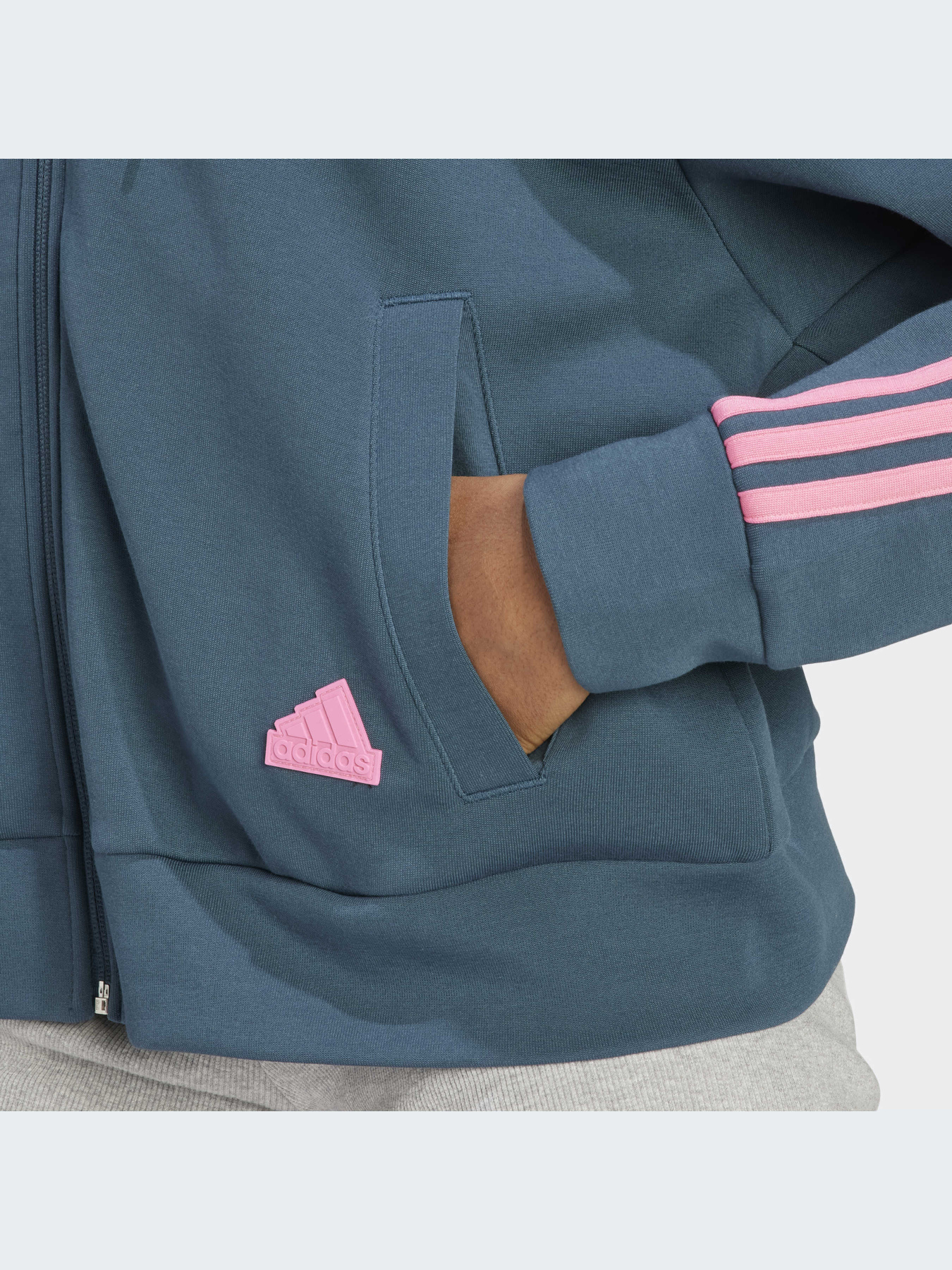 Кофта Adidas 3 Stripes модель IL3048 Фото