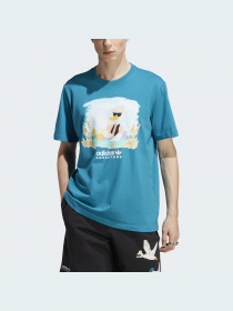 Футболка Adidas Graphics модель HZ1146 Футболка Adidas Graphics модель HZ1146 Фото