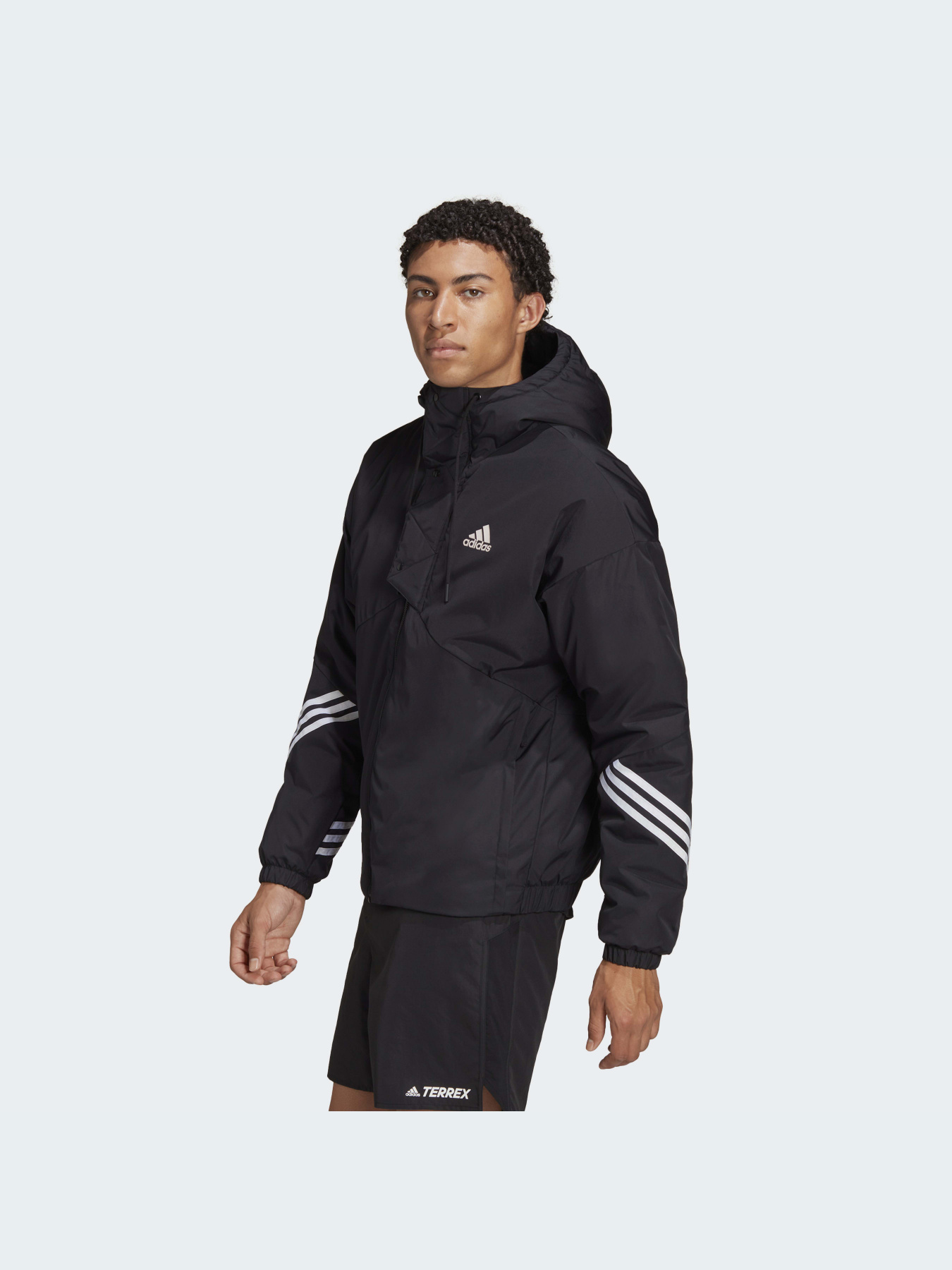 Зимняя куртка Adidas 3 Stripes модель H50969 Фото