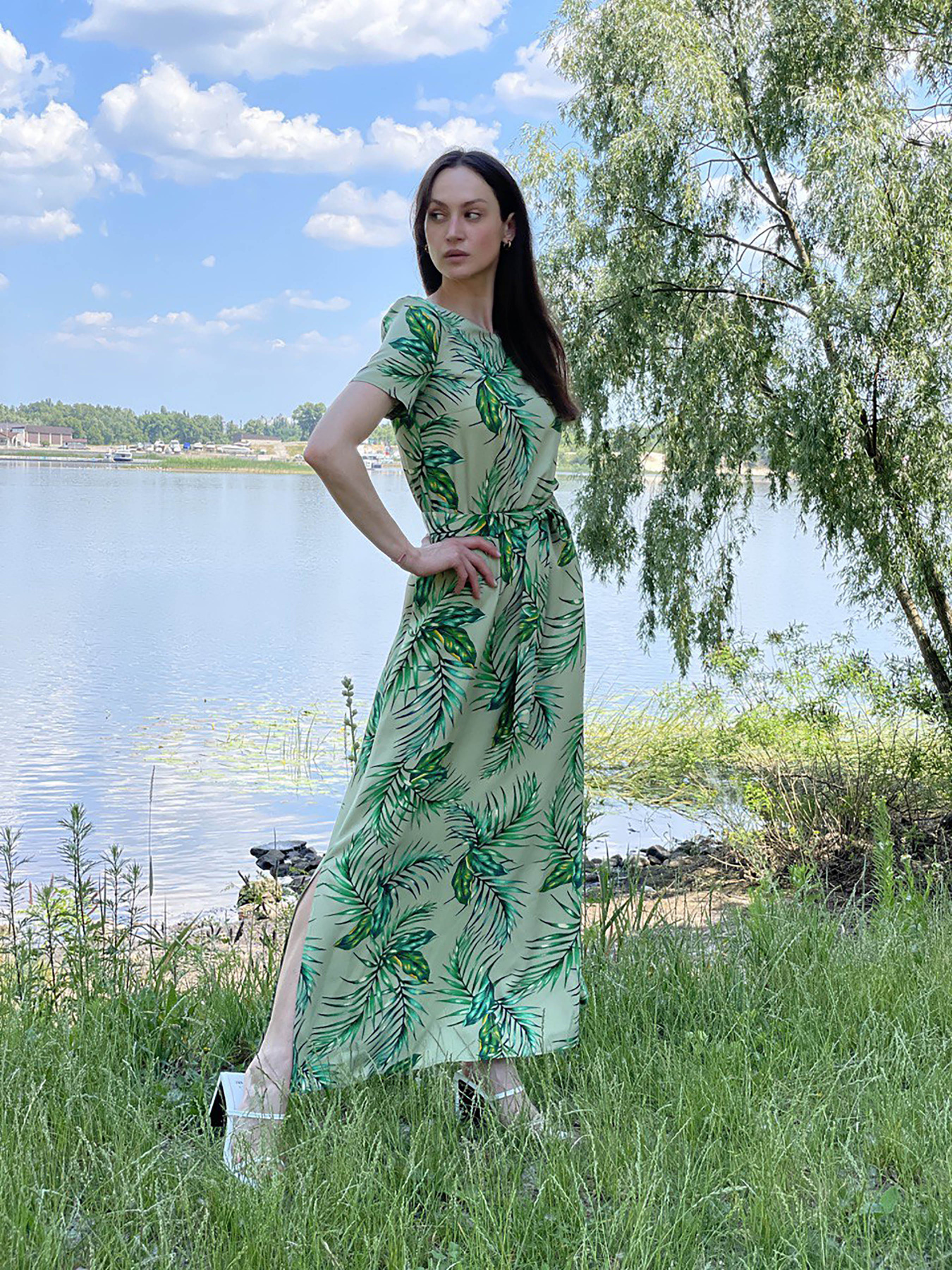 Платье макси CAT ORANGE модель 5741 Фото