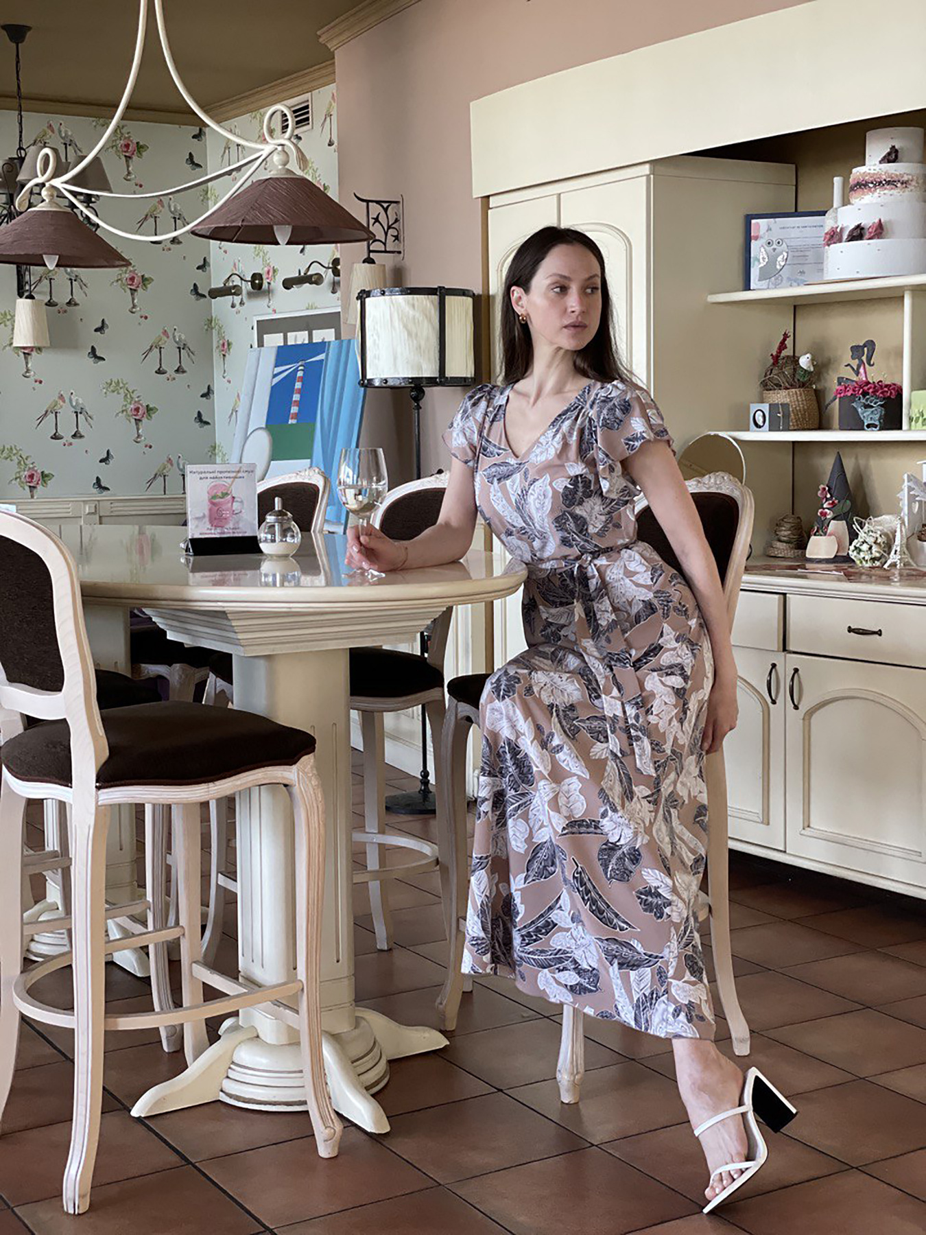 Платье макси CAT ORANGE модель 5742 Фото