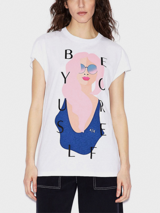 Футболки и поло Armani Exchange модель 3HYTBN-YJG3Z-1000 Фото