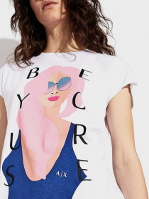 Футболки и поло Armani Exchange модель 3HYTBN-YJG3Z-1000 Фото