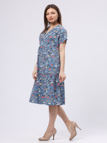 Платье миди CAT ORANGE модель 5737 Фото