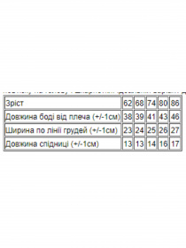 Боди для младенцев Носи своє модель 5015-ne-viznacheno Фото