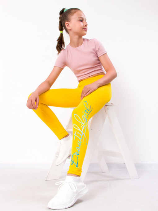 Леггинсы Носи своє модель 6000-036-33-1-grchichnij-nadpisi Фото