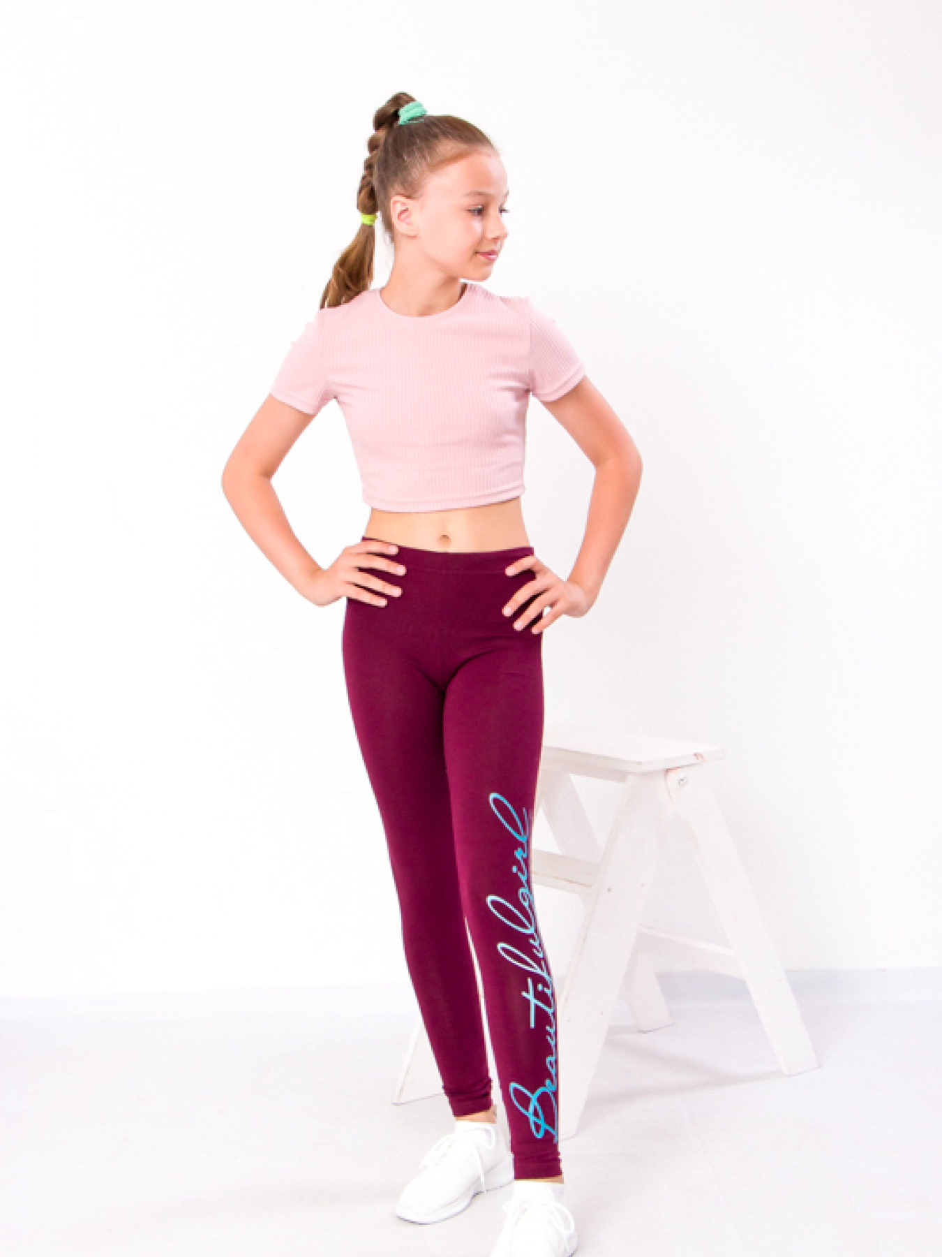 Леггинсы Носи своє модель 6000-036-33-1-marsala-nadpisi Леггинсы Носи своє модель 6000-036-33-1-marsala-nadpisi Фото