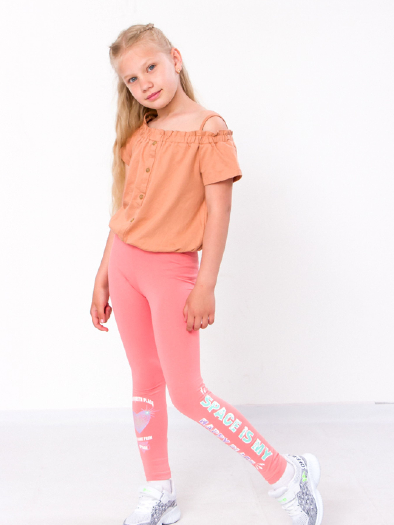 Леггинсы Носи своє модель 6000-036-33-abrikosovij-happy Фото