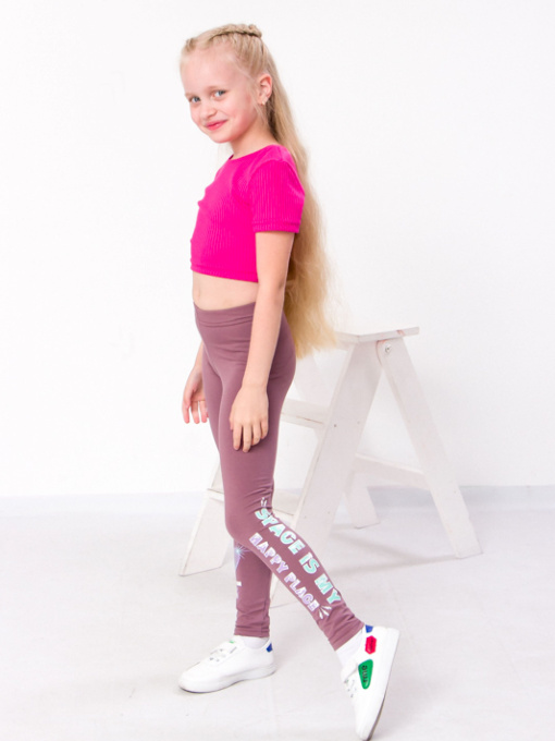 Легінси Носи своє модель 6000-036-33-popelqsta-lavanda-happy Фото