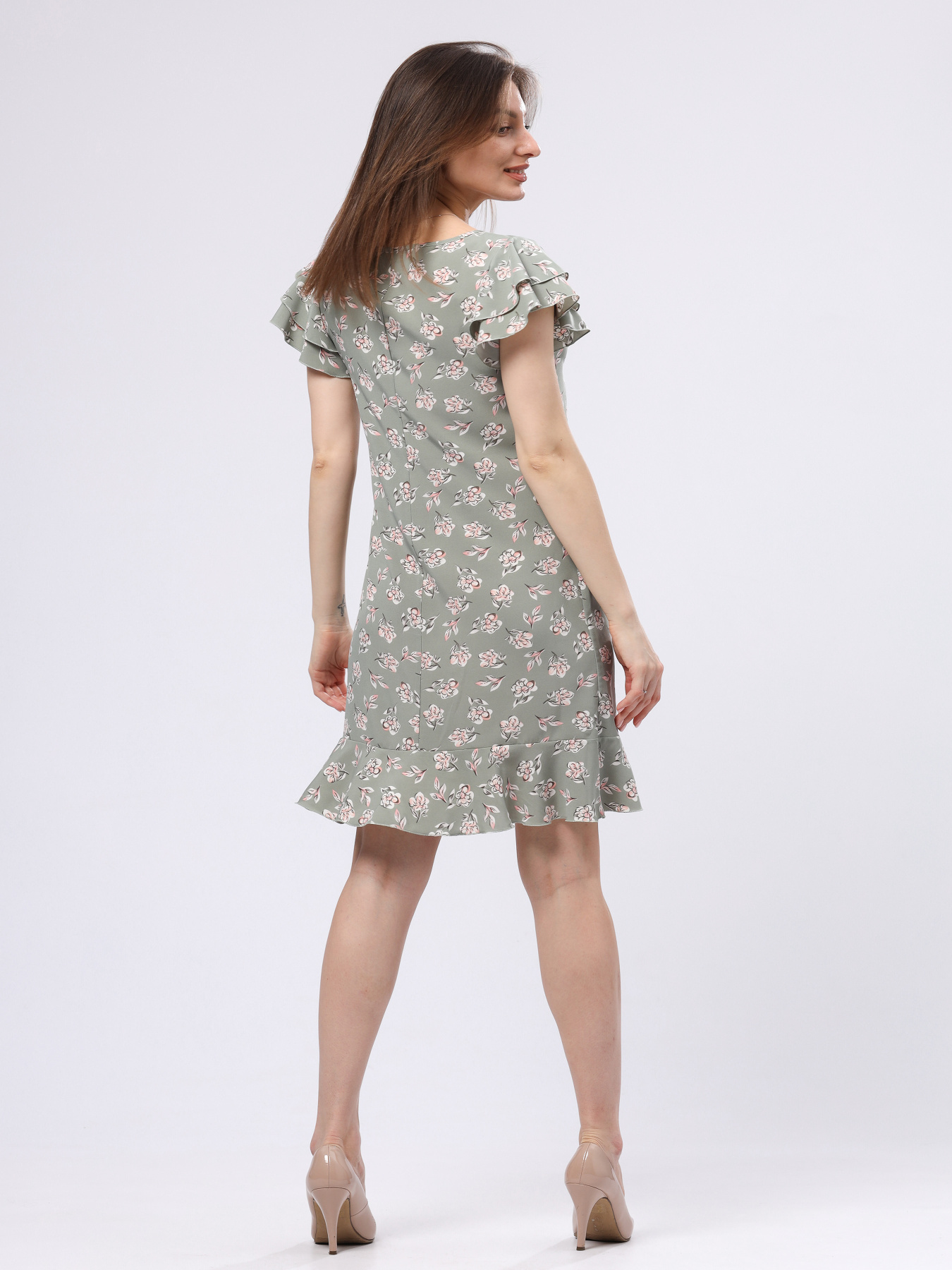 Платье мини CAT ORANGE модель 5734 Фото