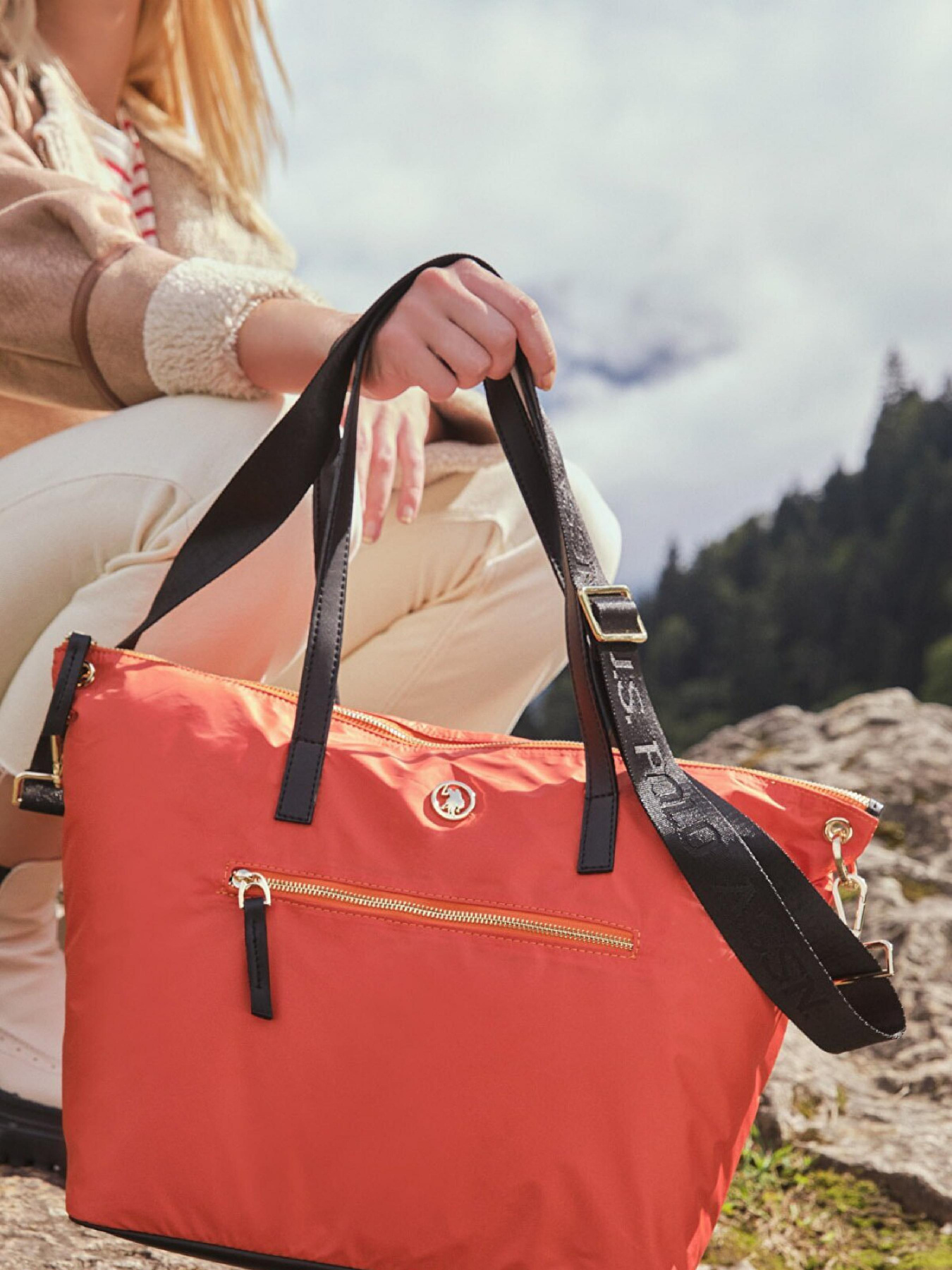 Шоппер US Polo модель US8454.VR051 Фото