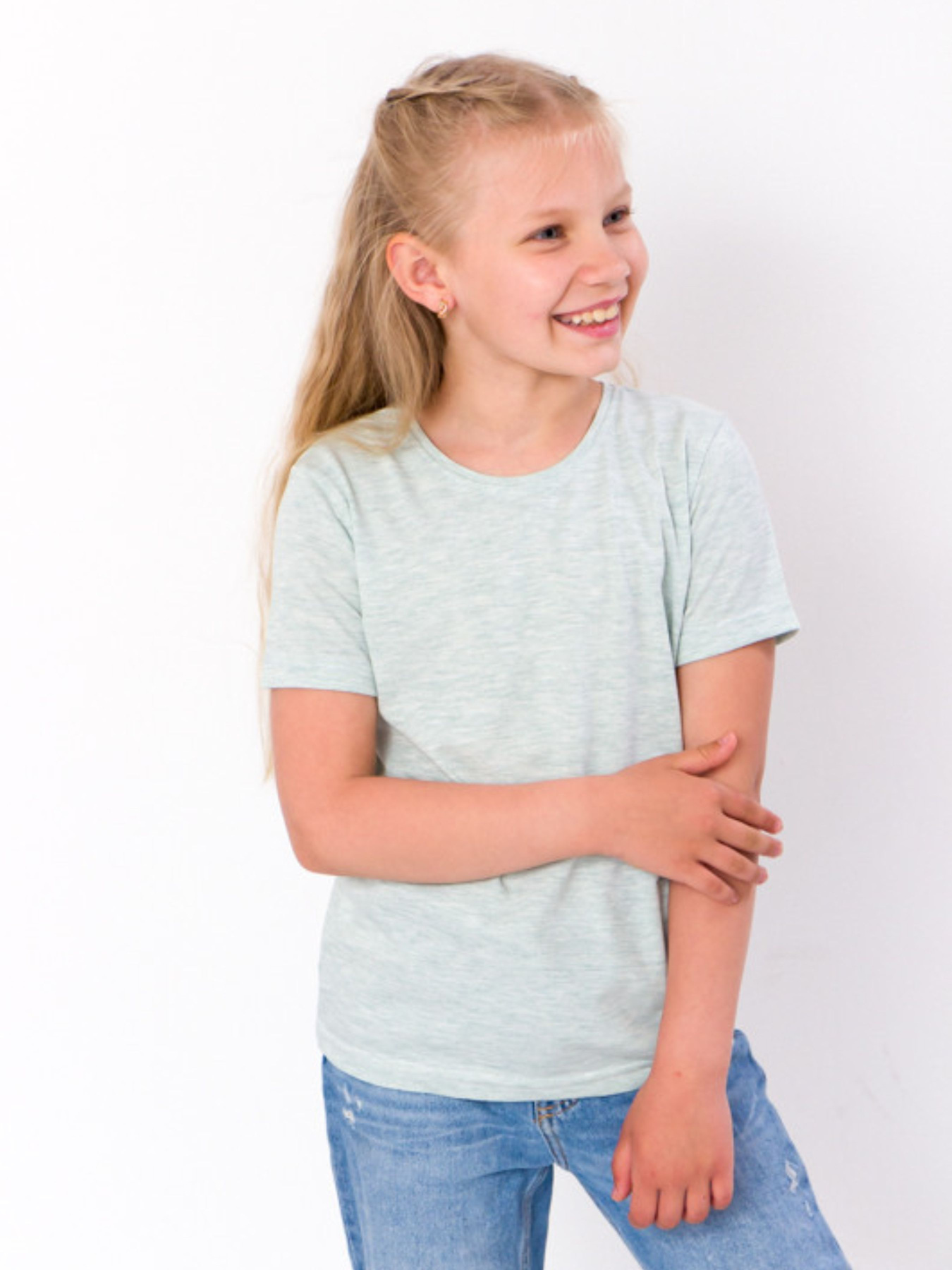 Футболка Носи своє модель 6021-001-1-zelenij-melanzh Фото