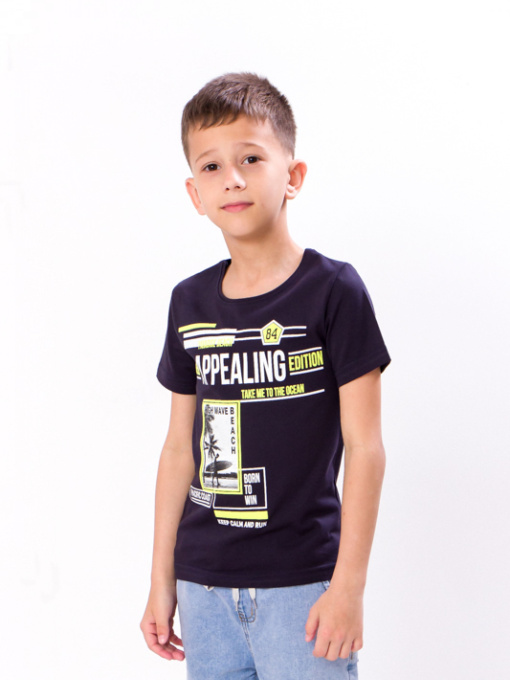 Футболка Носи своє модель 6021-001-33-4-chornilxno-sinj Фото