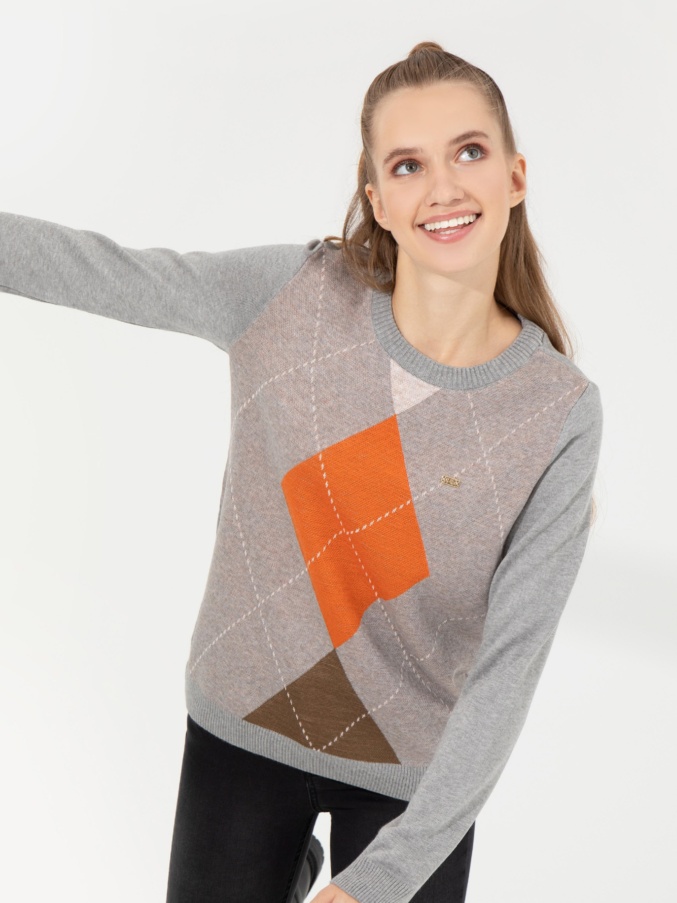 Свитер US Polo модель G082GL0TK.000.1430138.VR086 Фото