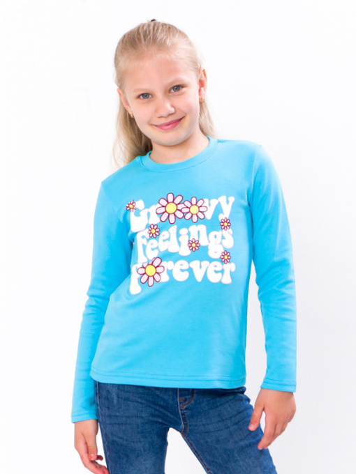 Лонгслив Носи своє модель 6025-015-33-2-svtlo-bryuzovij Фото