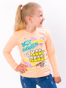 Лонгслив Носи своє модель 6025-036-33-5-pomaranchevo-persikovij-best Фото