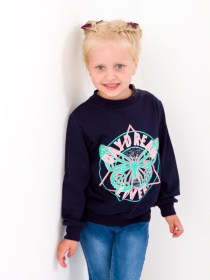 Свитшот Носи своє модель 6069-023-33-5-chornilxno-sinj Свитшот Носи своє модель 6069-023-33-5-chornilxno-sinj Фото