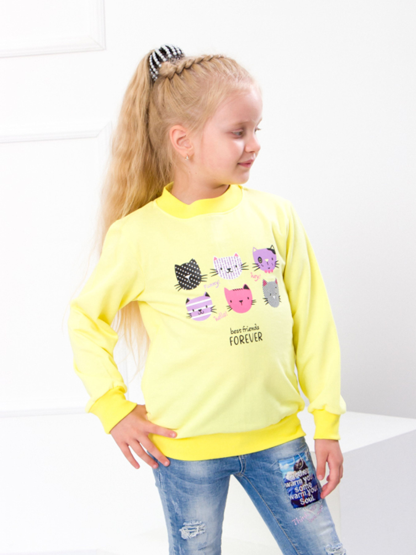 Свитшот Носи своє модель 6069-023-33-5-limon Свитшот Носи своє модель 6069-023-33-5-limon Фото