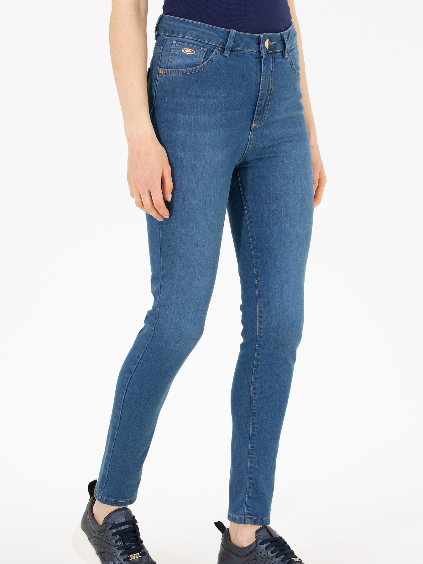 Скинни джинсы US Polo модель G082SZ080.000.1576228.DN0022 Фото