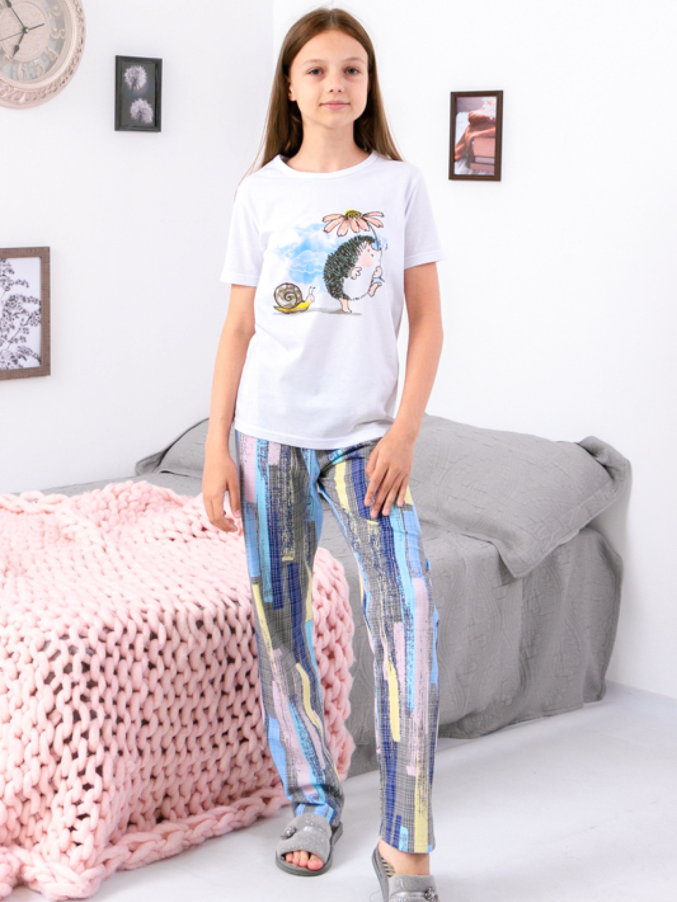 Пижама Носи своє модель 6076-002-33-2-smuzhki Фото