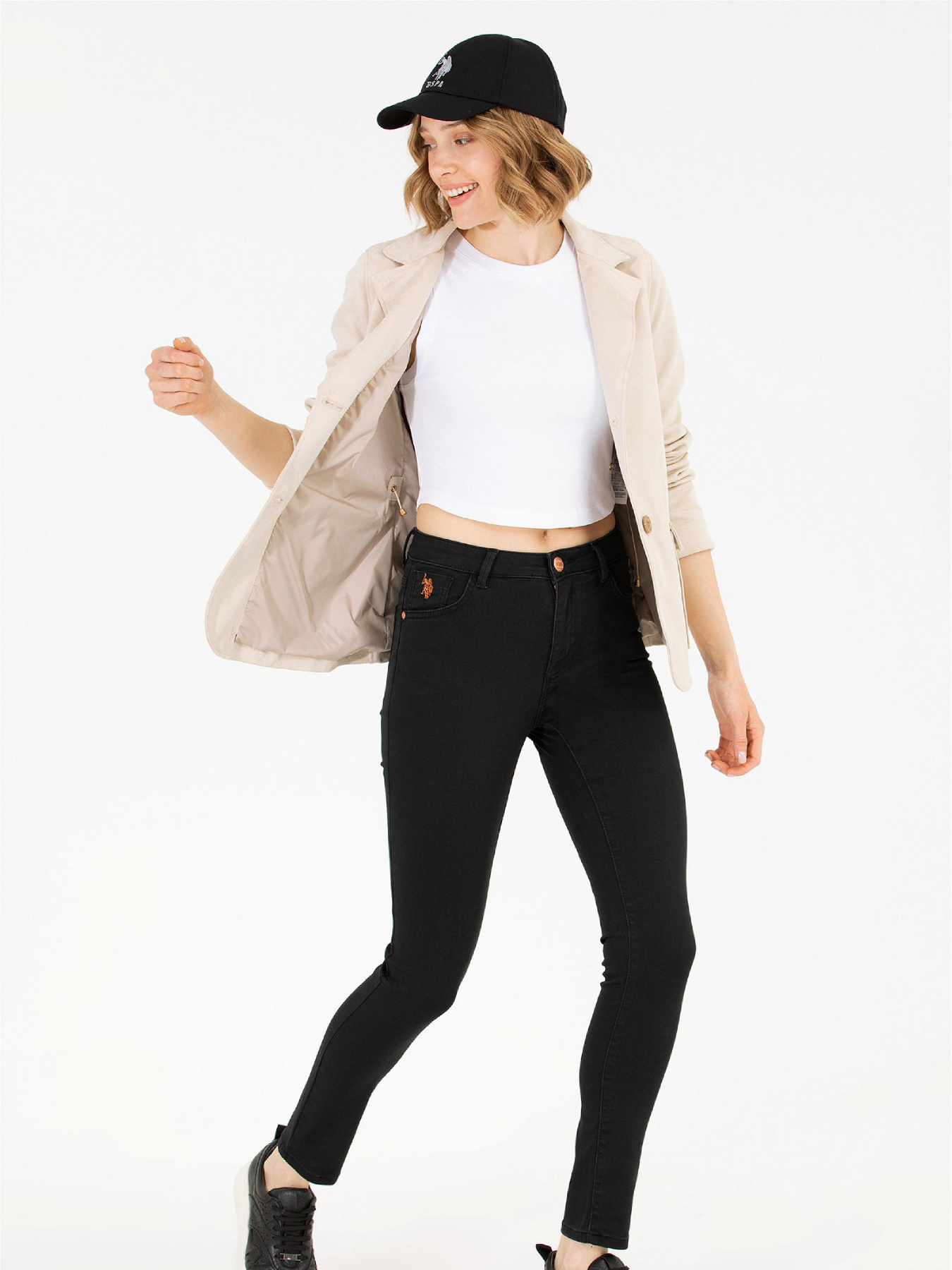 Скинни джинсы US Polo модель G082SZ080.000.1599243.DN0027 Фото