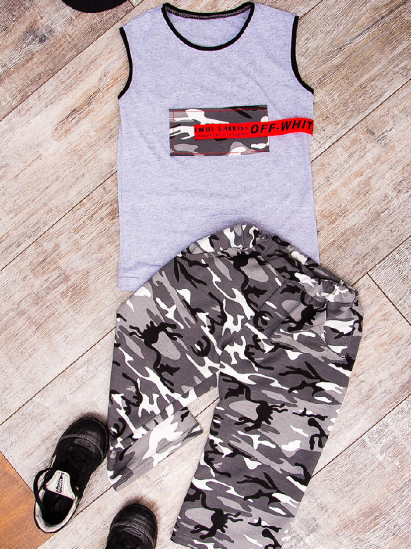 Повседневный костюм Носи своє модель 6116-055-kamuflqzh-srij Фото